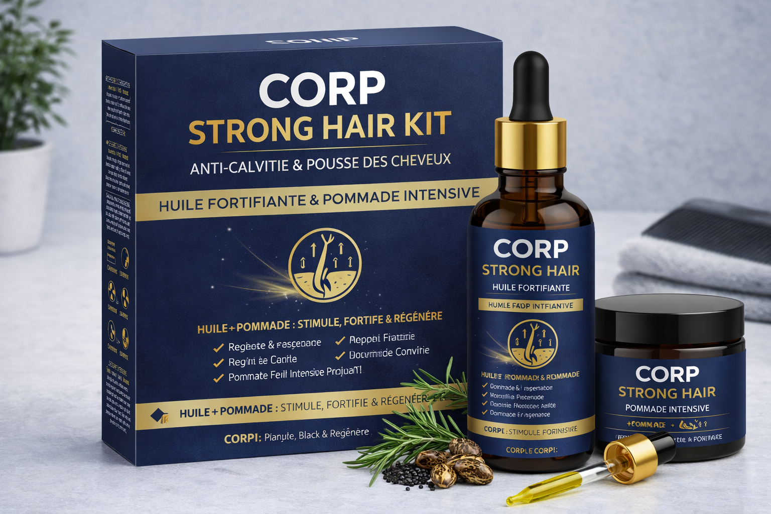 KIT STRONG HAIR – CORP